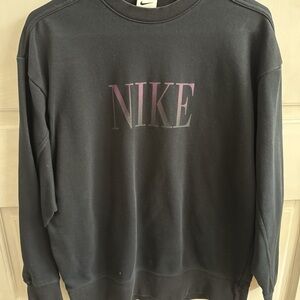 Nike Black Crewneck Sweater